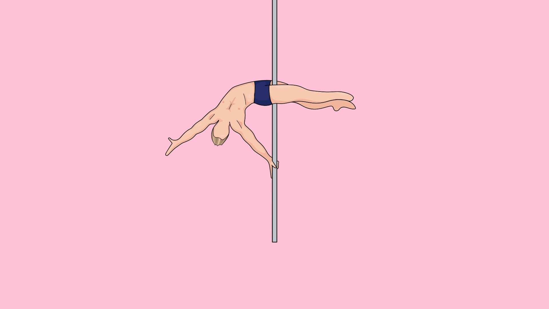 flow poledance superwoman